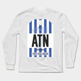 Athens Luggage Tag Long Sleeve T-Shirt